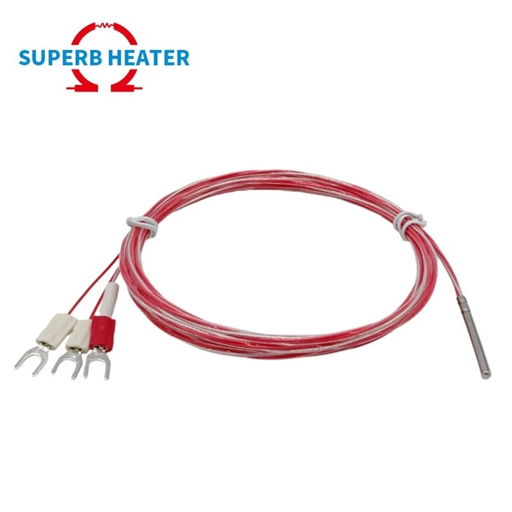 Customizable 4-Wire Tube 3*30mm Class B PT100 Temperature Sensor With OEM & ODM Support factory