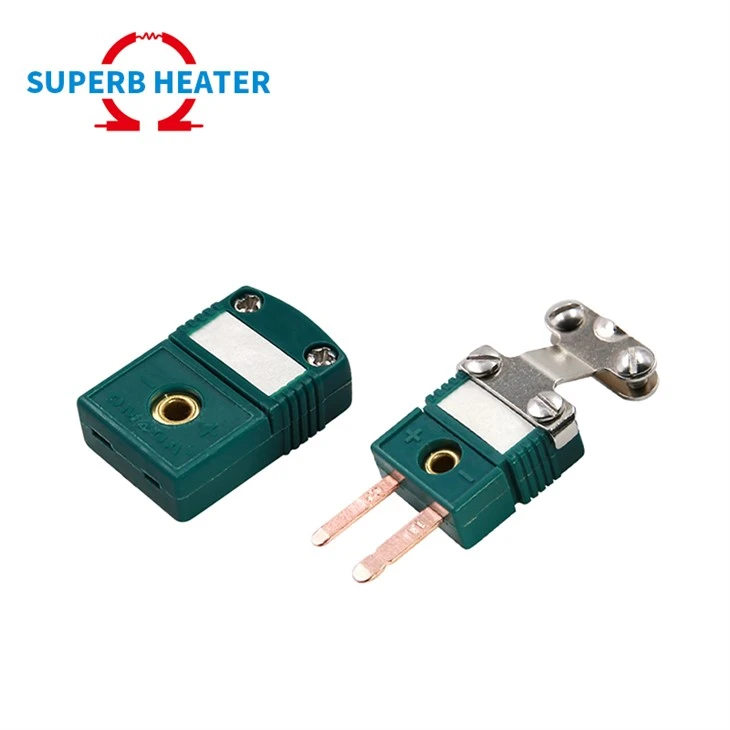 Industrial E T J K Type Male Female Plug Thermocouple Connector