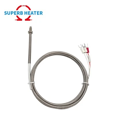 Industriële roestvrijstalen sonde M6 M8 schroef KJN-type sensoren thermokoppel