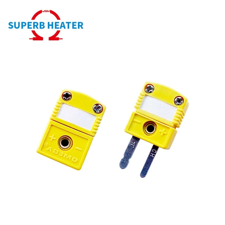 Temperature-sensing Wire Connectors Male And Female Connectors